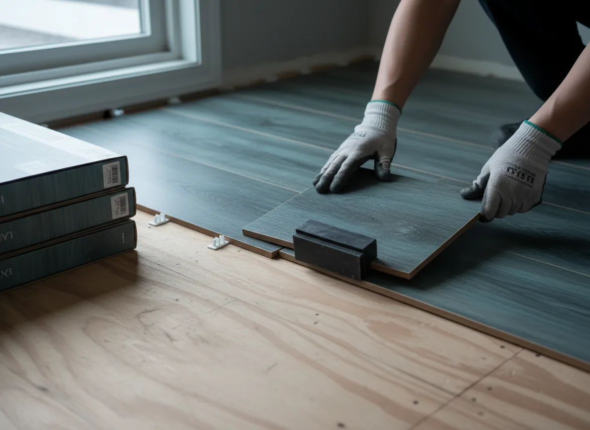 Luxury Vinyl Plank Installation company in Victor, IA
